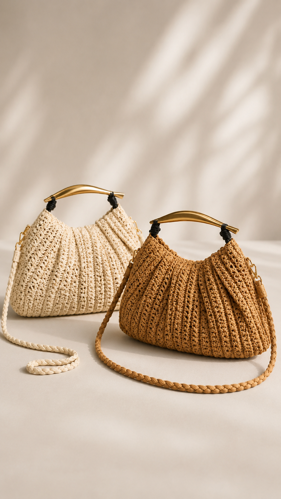 Bag Paille Dorée