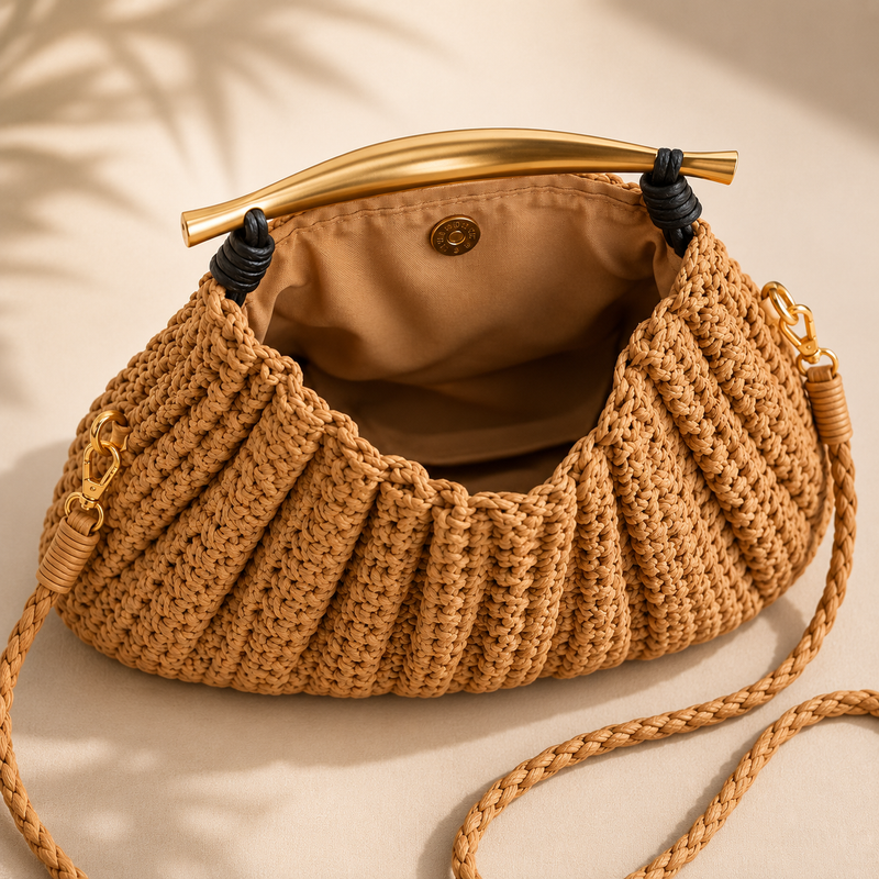 Bag Paille Dorée