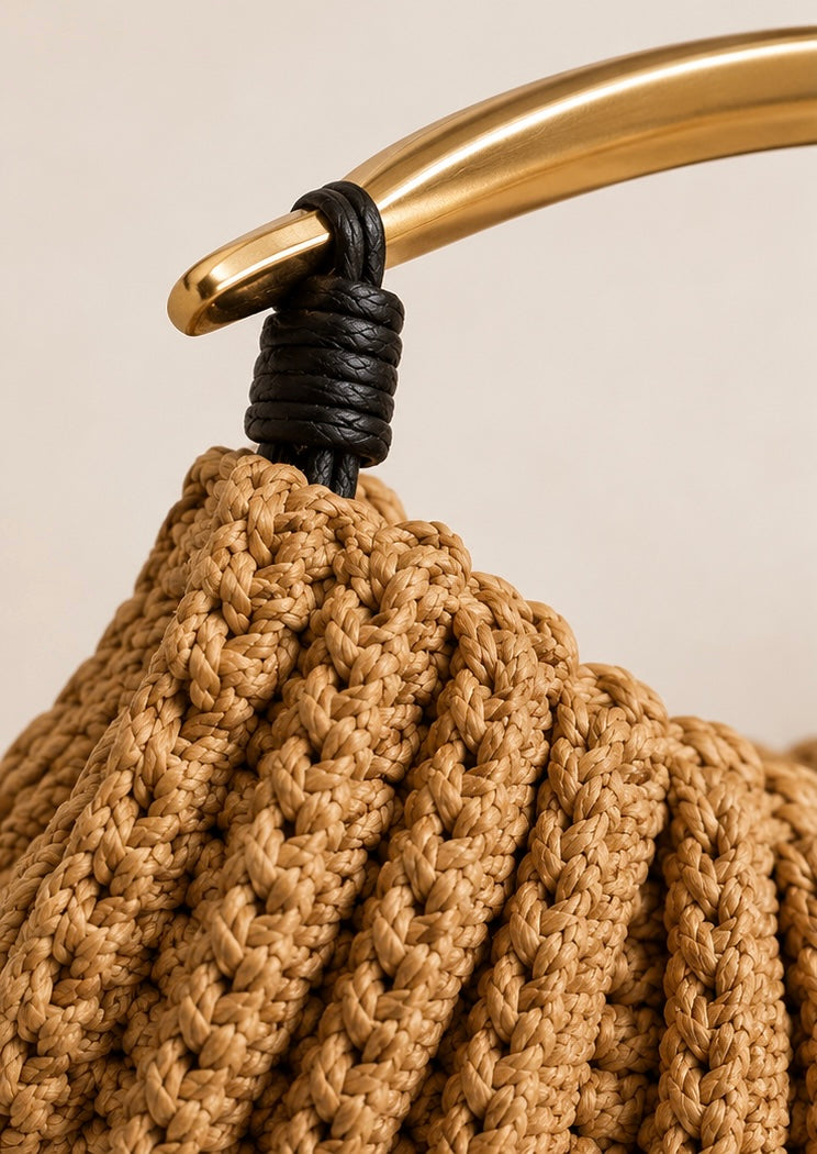 Bag Paille Dorée